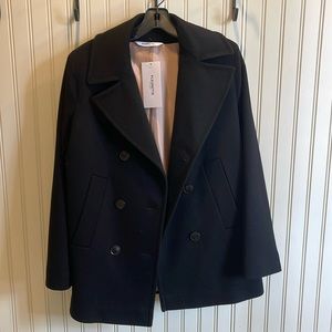 Fleurette Charley Relaxed Wool Peacoat